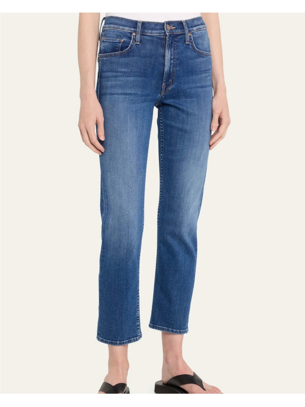 MOTHER The Mid Rise Rider Ankle in Right On SZ 29